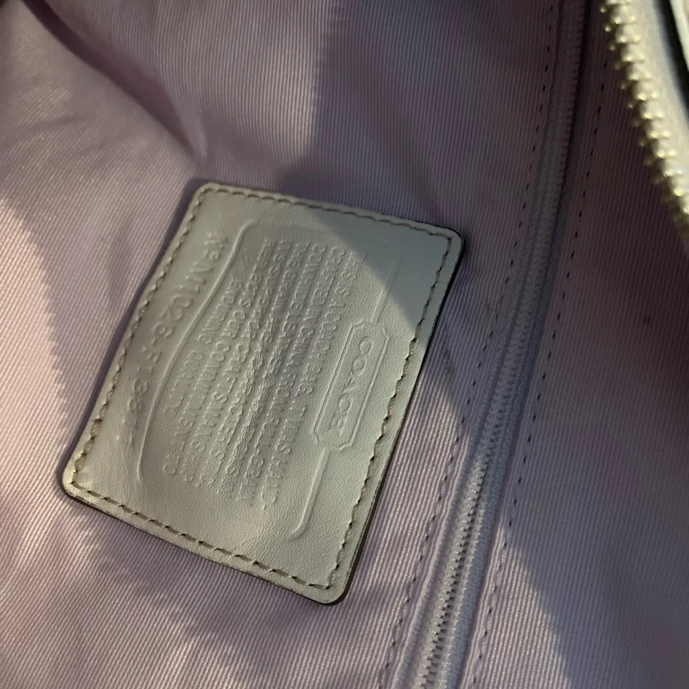 Vintage White Coach bag - Picture 4 of 4